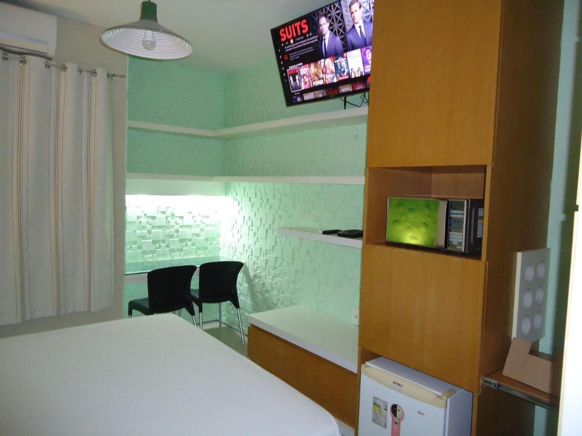 804 Lindo Flat Mobiliado Com Vista Lateral Mar Na Praia De Iracema Leilighet Fortaleza  Eksteriør bilde
