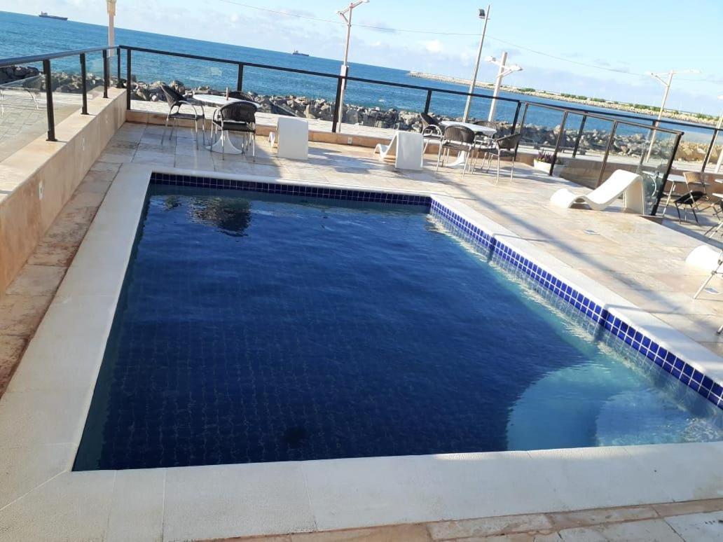 804 Lindo Flat Mobiliado Com Vista Lateral Mar Na Praia De Iracema Leilighet Fortaleza  Eksteriør bilde